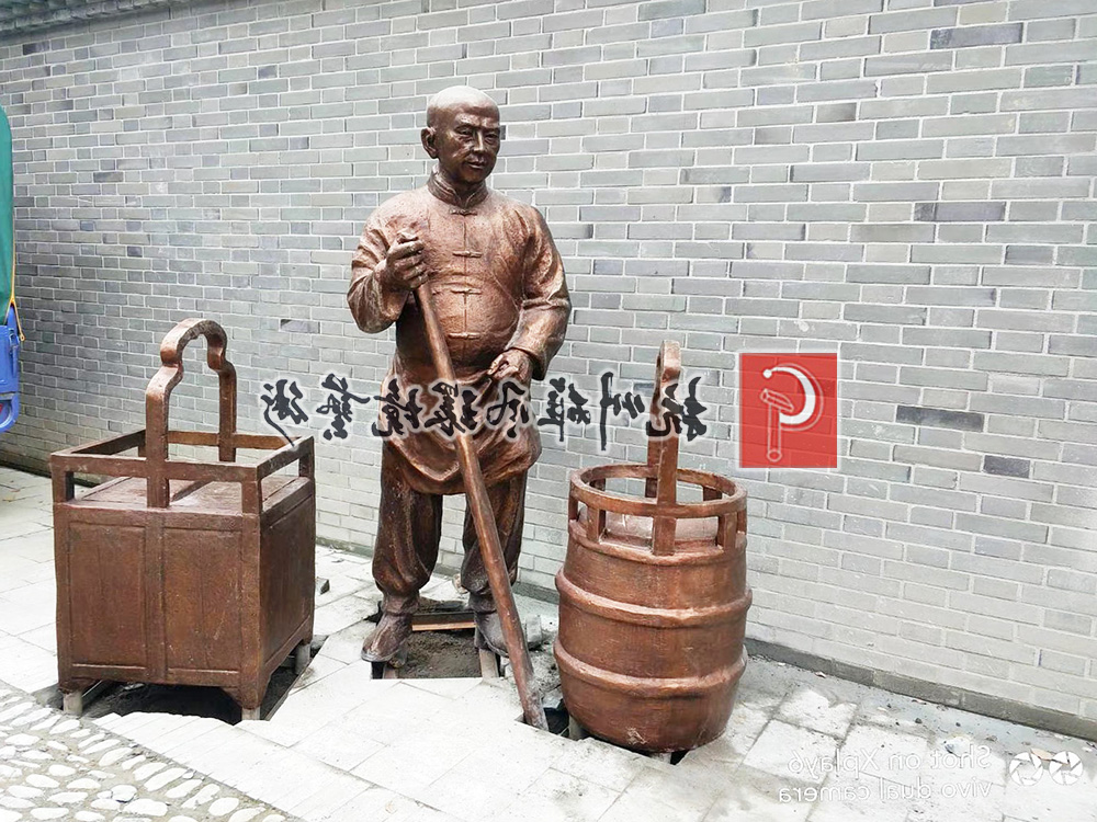 浙江省天台县街头古镇雕塑工程
